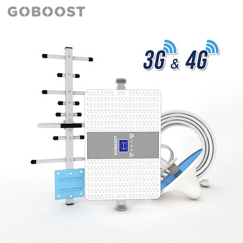 Goboost south america 700 850 mhz 70dB 3g 4g cdma lte amplificador mobile high gain b5 b28 Dual Band signal booster